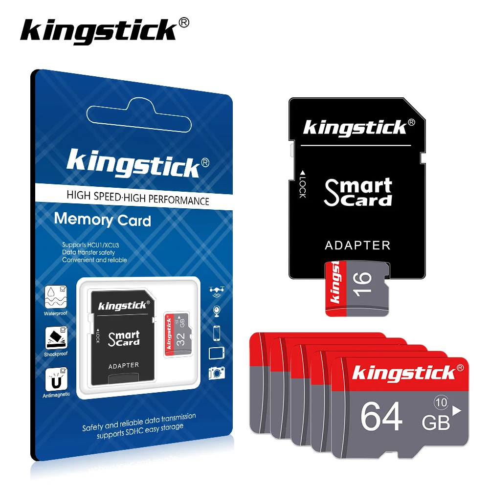 Micro SD TF карта 8 ГБ 16 32 64 Гб 128 256 класс 10 Флэш-память Microsd для адаптера смартфона |