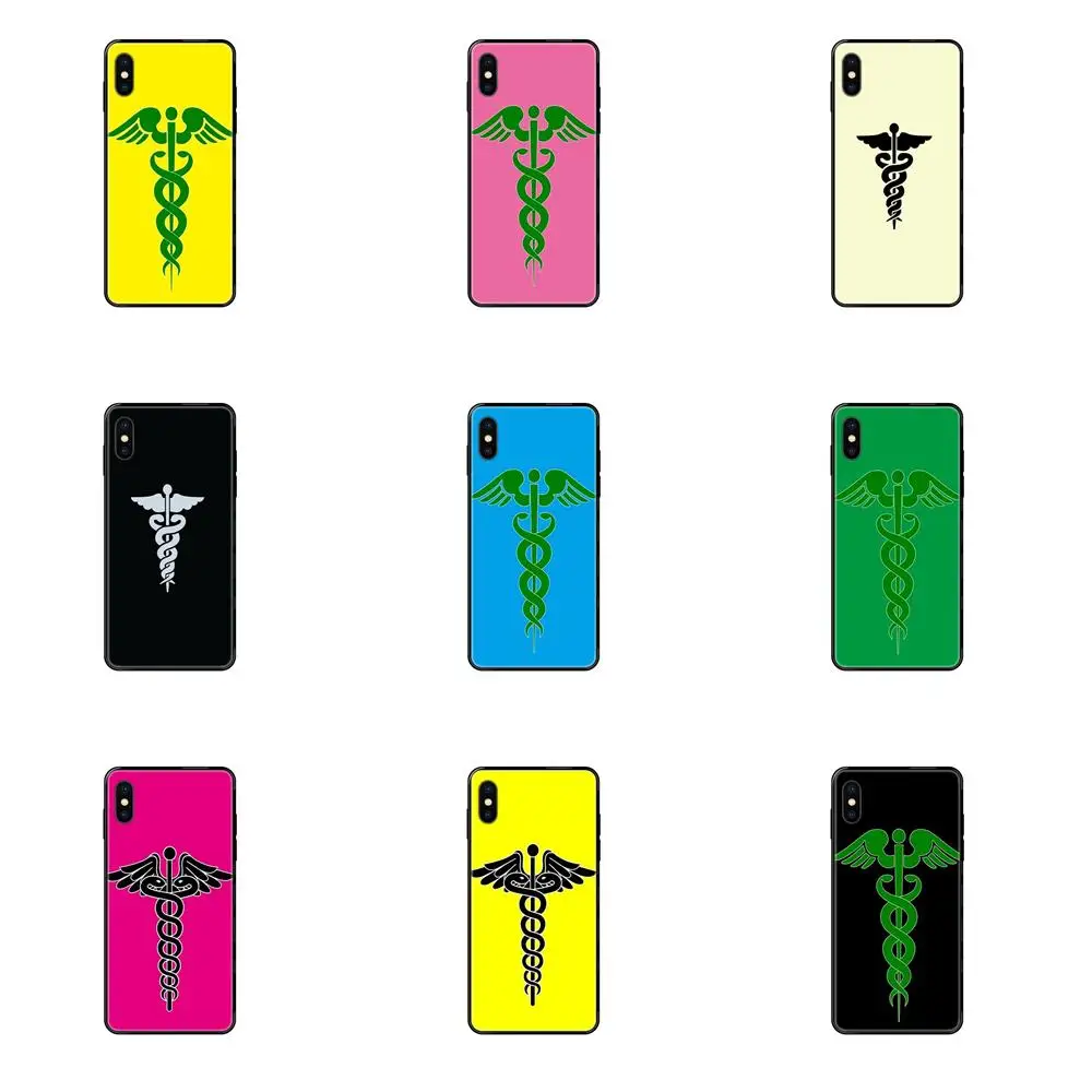 Мягкий чехол с логотипом Caduceus Medical для Xiaomi Mi Max Mix 2 3 2S 5X 6X CC9 CC9E Pro Note 10 Lite Pro|Бамперы| |