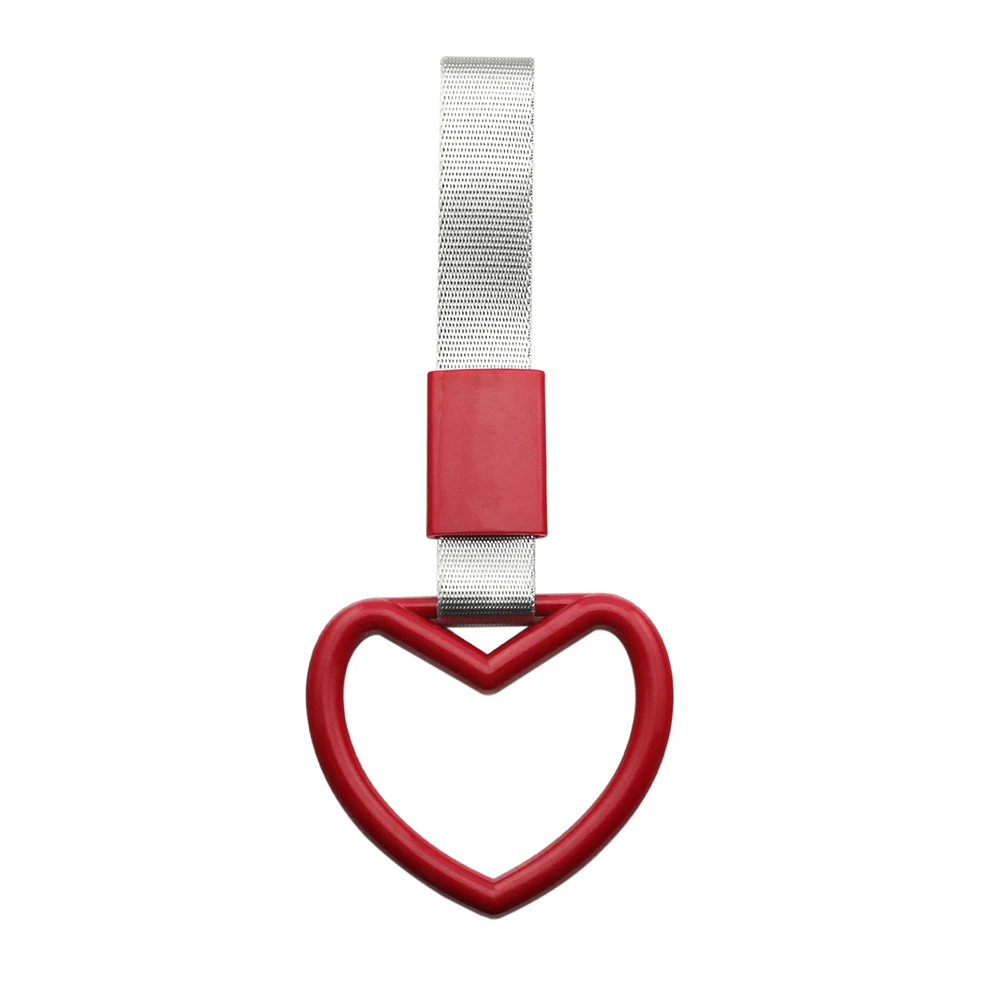 Tsurikawa Ring Heart JDM Train Bus Handle Hand Strap Drift Charm Strap Drift Auto Accessories