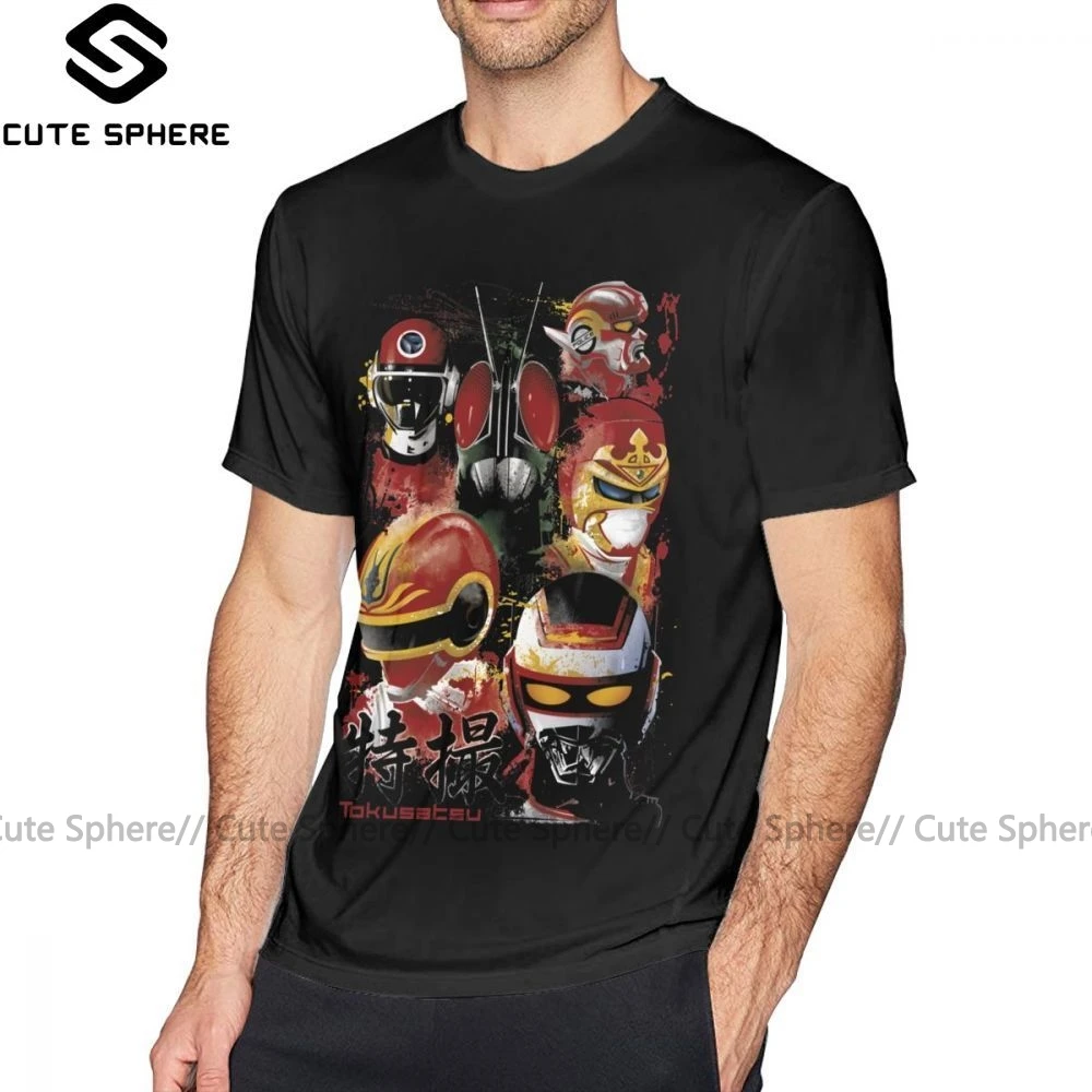 Jaspion футболка Tokusatsu собрать S Цвет Футболка 4xl Графический Футболка Милая с коротким рукавом мужская летняя хлопок Футболка