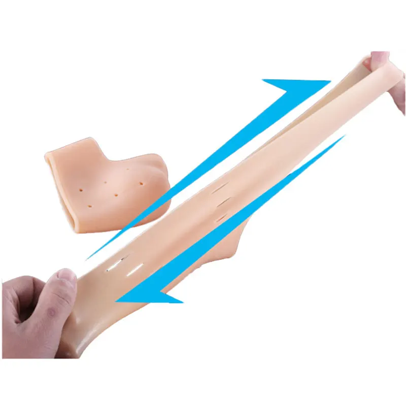 Heel Protector Silicone pads Heel Spur for shoe inserts Pads heel cushions gel heel pad silicone Pain Reduce