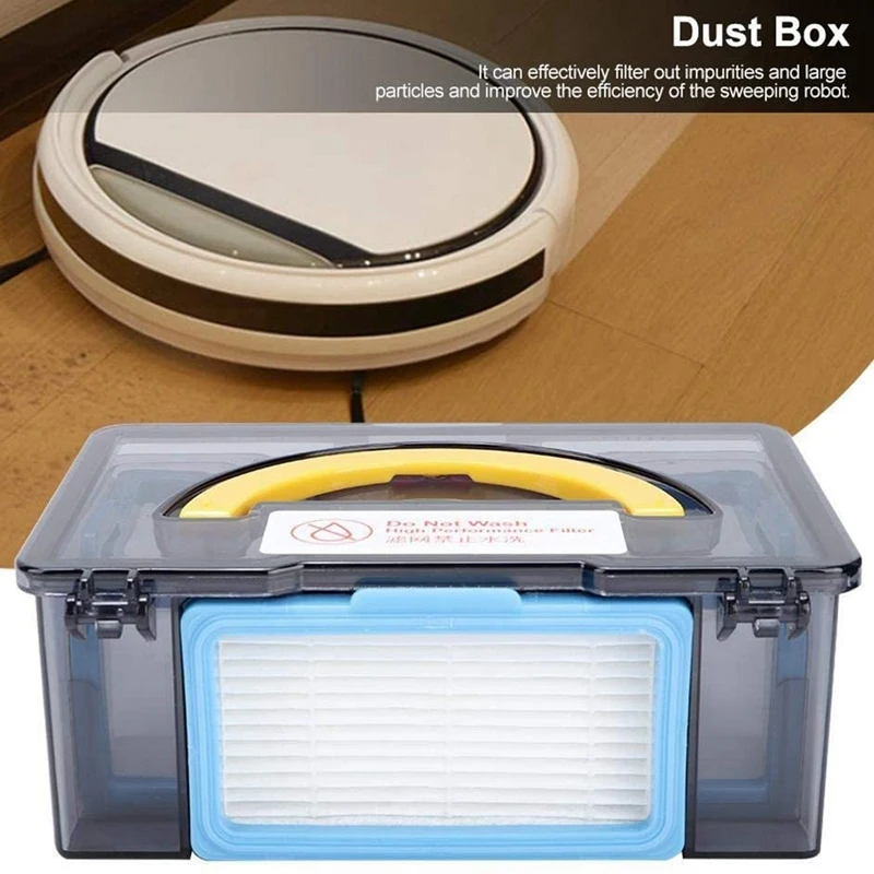 Dust Box Filter Set For Ilife V5s V3 V5 V5s Pro Robot Vacuum Cleaner Replacement 