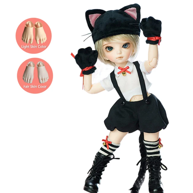 US $108.11 1/6 BJD Doll Full Set Figure Model Toy Cute Baby Ball Joint Doll Kit With Makeup - Shiwoo (Fair Ski
