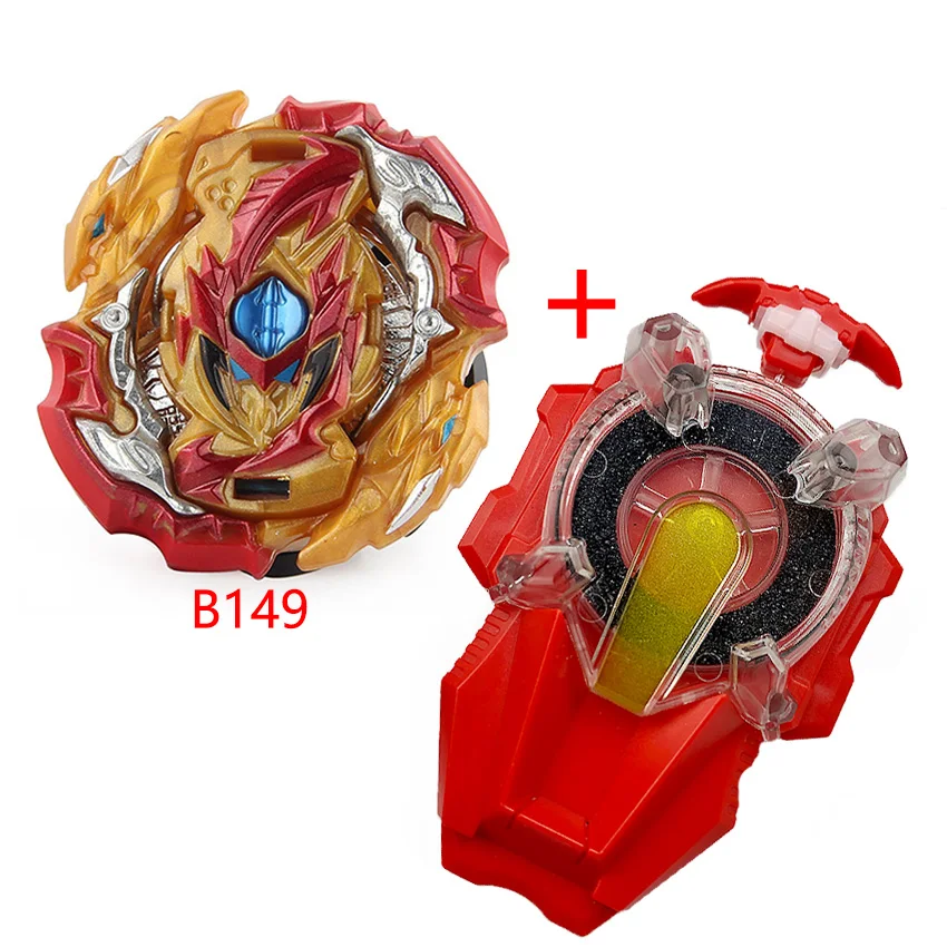 Tomy beyblades and Super King B-165 Boom Spinning Gyro Right-Turning Rope Launcher B163 metal bayblade Blade Children gift 39