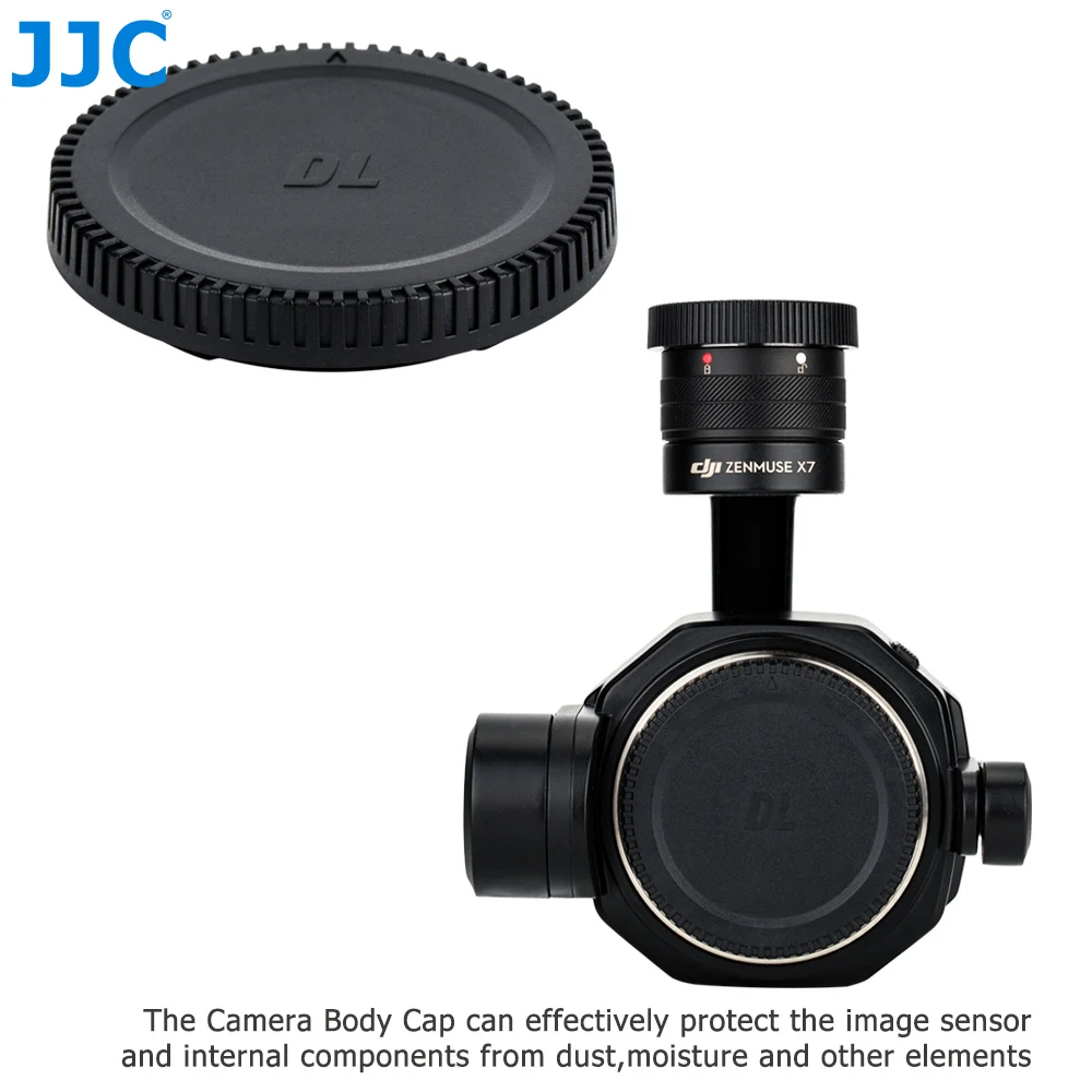 JJC L-RDL Крышка корпуса камеры и Задняя крышка объектива для DJI ZENMUSE X7 камера и DJI DL-S 16 мм F2.8 ND ASPH/DL 24 мм F2.8 LS ASPH объектив