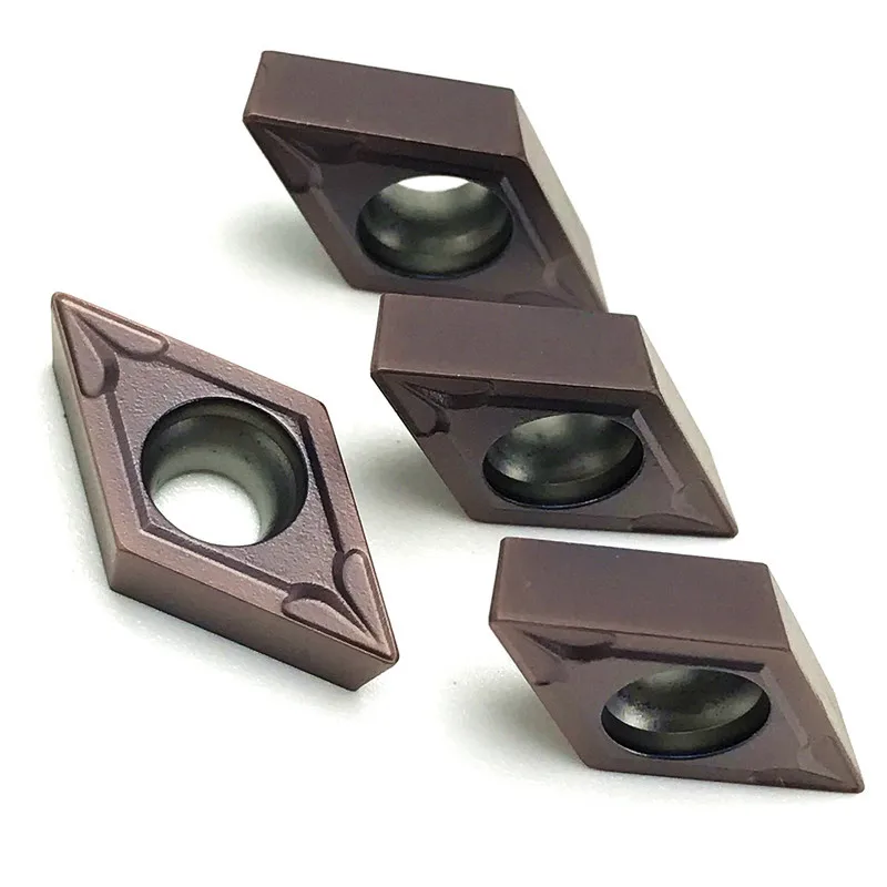 

10PCS DCMT11T304 VP15TF Carbide Insert Face Mill Lathe External Turning Tools CNC Tools Lathe Tools DCMT 11T304