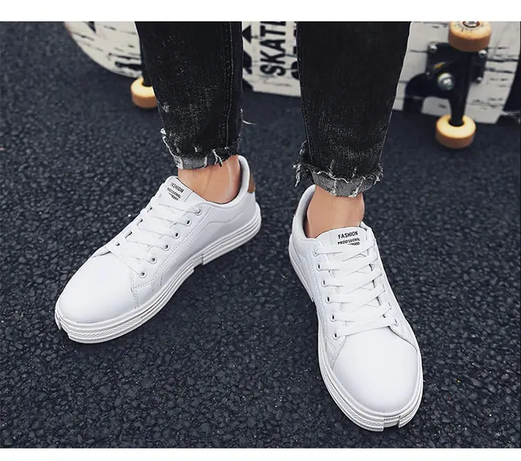 new explosion models autumn Korean version of the trend wild popular men's shoes casual canvas shoes shoes white shoes