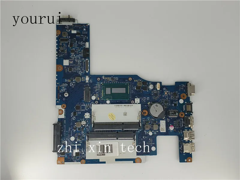 

yourui For Lenovo G50-80 Laptop motherboard SR27G i3-5005u CPU ACLU3/ACLU4 NM-A362 Test work perfect