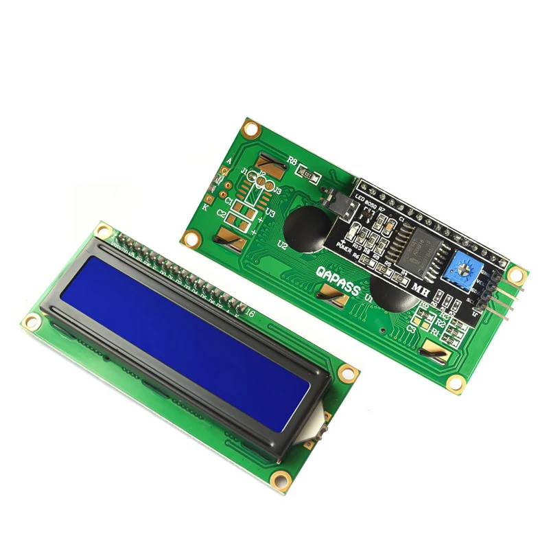 For Arduino LCD display module LCD1602 16x2 Blue /Yellow Green Screen Character display Module 5V with PCF8574 IIC I2C Interface