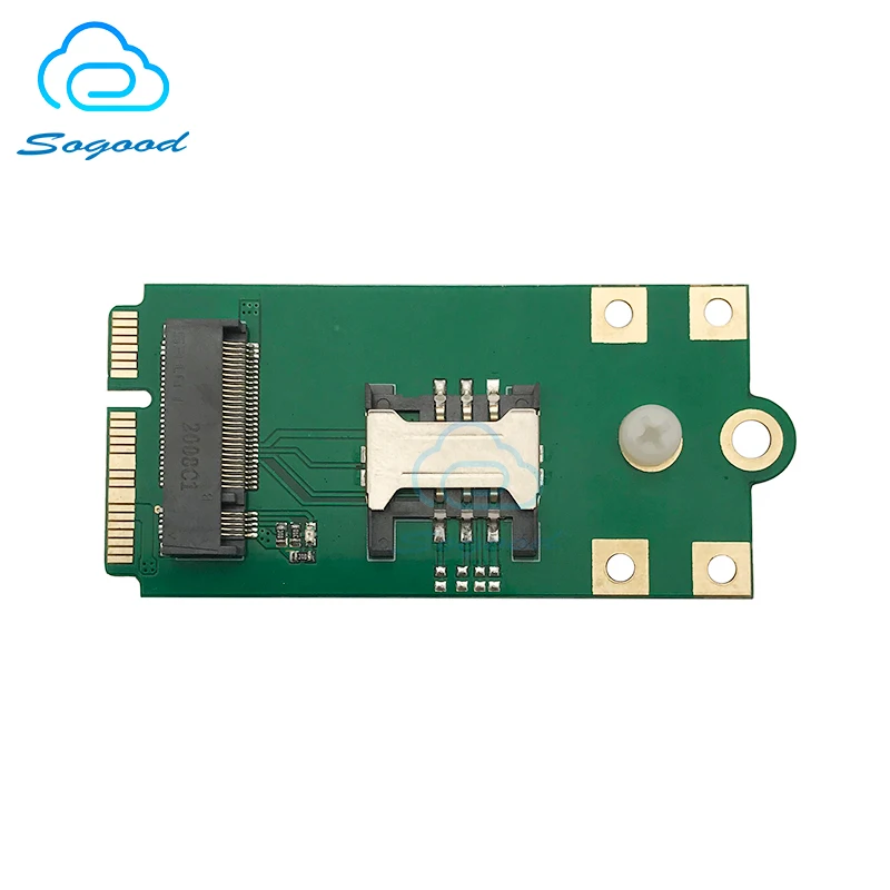 M.2 to mini pcie adapter board for 3G 4G 5G NGFF module SIM8200EA SIM8202G-M2 FM150-AE RM500Q-GL EM12-G SIM7906E-M2 SIM7912G-M2 |