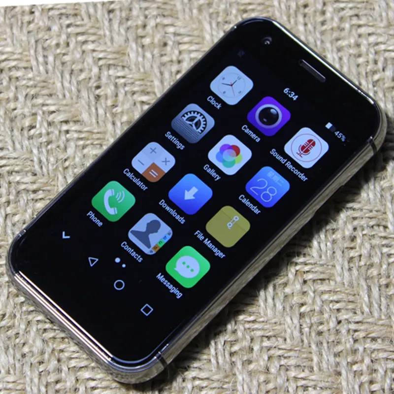 Продажа 2019 Мини смартфон SOYES XS 3 3 GB + 32GB 2GB + 16B Android Face Recognion 1580mAh 4G Wifi резервный карманный мобильный телефон PK 7S Melrose