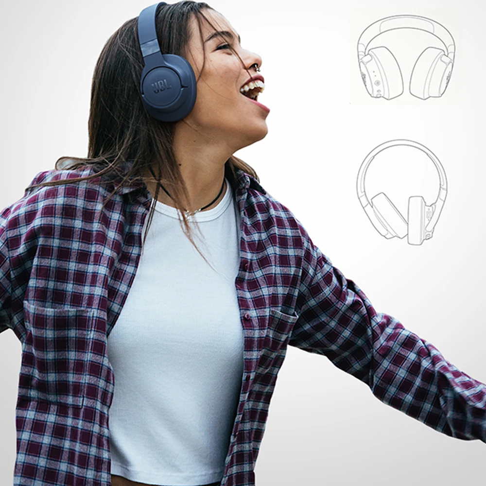 JBL TUNE 710BT Wireless Bluetooth 5.0 Headphones T710BT Pure Bass Earphone  Noise Reduction Gaming Sports Headset Handsfree Mic|Bluetooth Earphones \u0026  Headphones| - AliExpress
