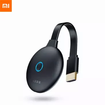 Беспроводной проектор Xiaomi Youpin hagides HD Черный 2,4G+ 5G HD 1080P автоматическое обновление поддержка мобильного телефона/планшета/компьютера