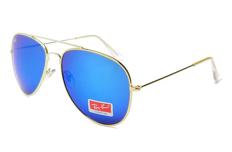 RayBan мужские/женские солнцезащитные очки унисекс RB3026 Авиатор поляризационные Ретро удобные с защитой от ультрафиолета 3026 походные очки - Цвет линз: RB3026 09