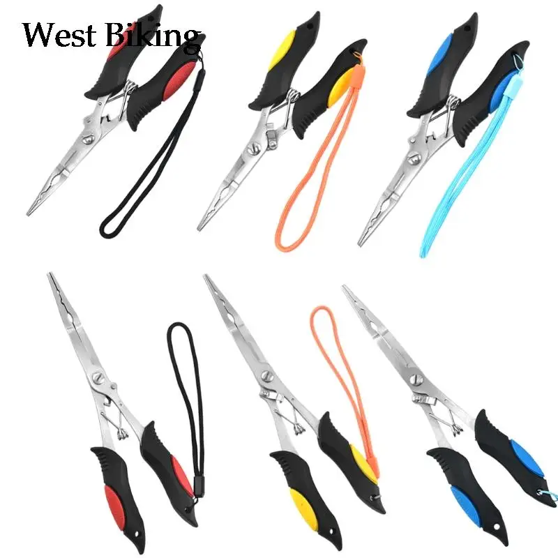 Long Nose Fishing Pliers Fish Hook Pliers Hook Remover Split Ring