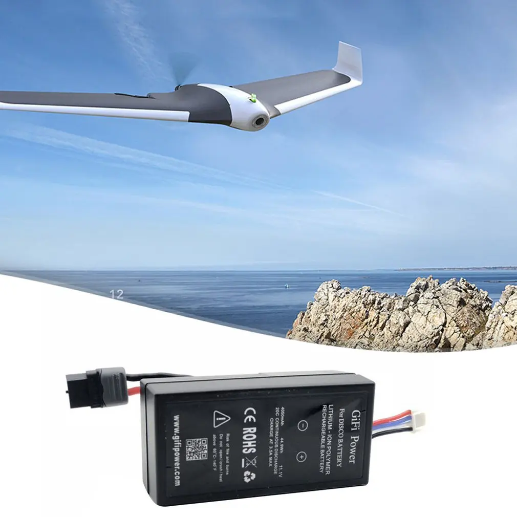 11,1 V большая полимерная аккумуляторная батарея Capactity lithu-иона для Parrot Bebop 2 Drone портативный светильник вес