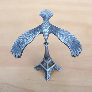 

Creative Metal Balance Eagle Model Landmark Building Decoration Wrought Iron Toy Gift Crafts Perfect Gift