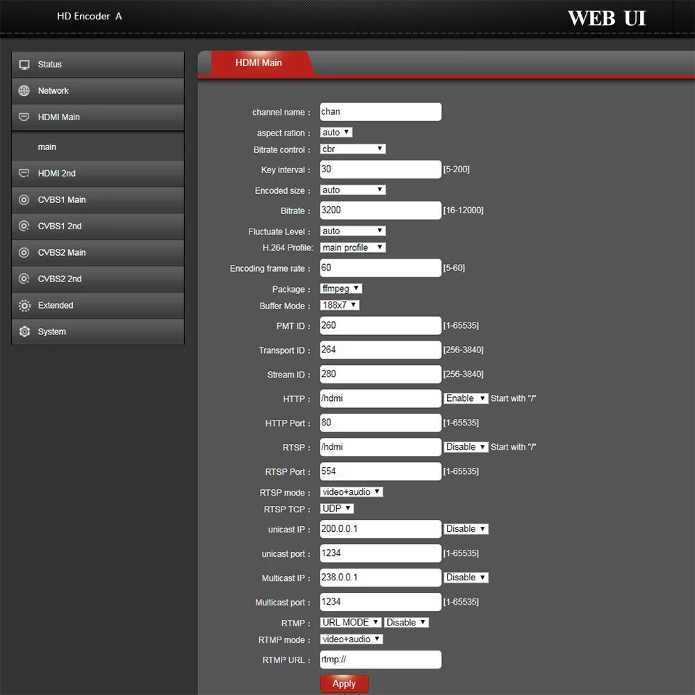 HWCODEC 4 канала HDMI/VGA кодировщик IPTV кодировщик H.264 кодировщик FHD 1080P IP кодер декодер потокового вещания для YouTube, Facebook