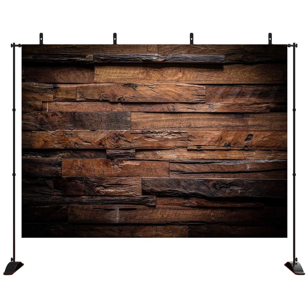 

Wood Backdrops for Photography Wood Vintage Worn Wooden Boards Background Seamless Backdrop Gray Wood Photo Backgrounds
