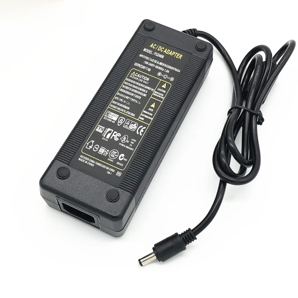 Adaptador de Alimentação Transformador de Alimentação Volt para Mini Amplificador de Potência v para dc Pces v 6a 1 ac 100-240 24
