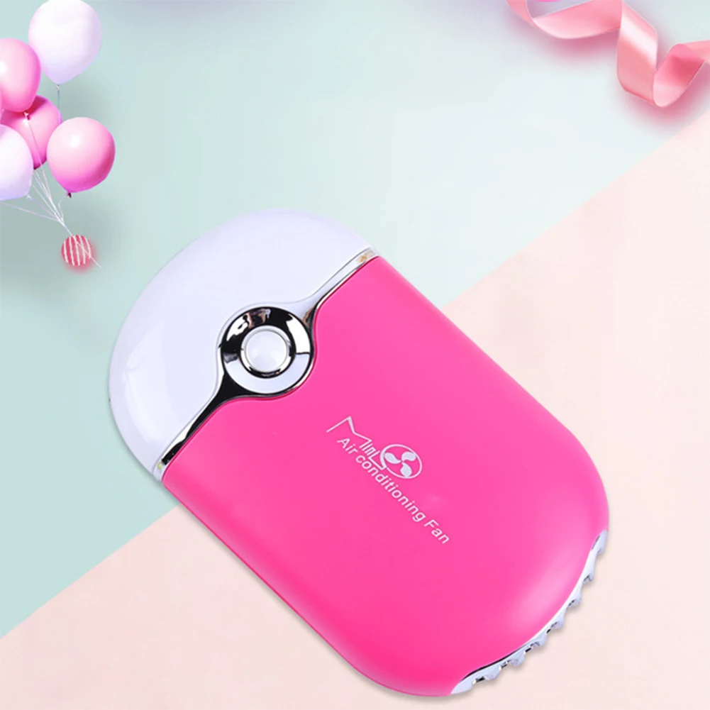 Мини USB Портативный ручной кондиционер кулер Электрический вентилятор охлаждения он может быть использован как фен для волос в тех случаях, когда прививки