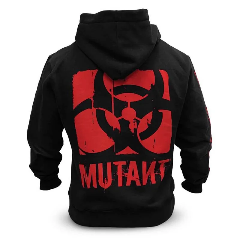 

Muscle brothers winter fleece thickened wow fitness hoodie men's casual jumper