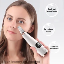 Инструмент для удаления чёрных точек уход за кожей лица глубокой очистки поры, акне Удаление прыщей вакуумный Очищение лица Красота чистый спа-уход за кожей Инструмент