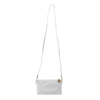 

Fashion Shoulder Bag Leather Clutch Handbag Tote Purse Hobo Messenger Bag White