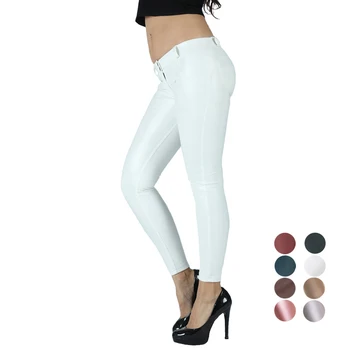 

Melody pleather leggings leather leggings instagram warm winter middle waisted sports leggings clothing silicon butt pad