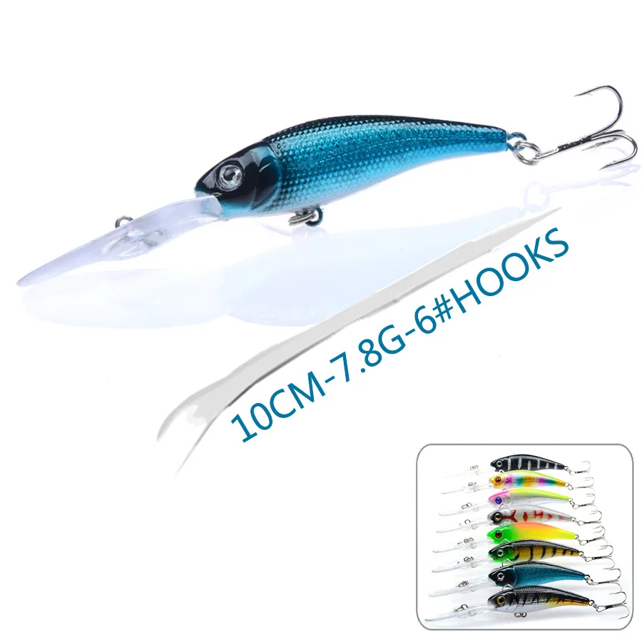 

1pcs Jerkbait Minnow Crankbaits Fishing Lures Sea 3d Eyes Fish Hard Bait Artificial Wobblers Perch Pike Carp Bass Swimbait Pesca