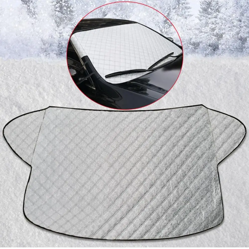 Car Sunshade Covers Front Window Sunshade Anti Snow Protector Anti Sun UV Heat Windshield Thick Car SUV Cover