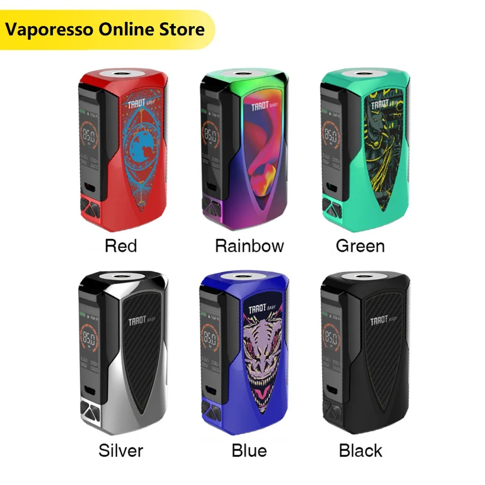 Original Vaporesso Tarot Baby 85W TC MOD with 2500mAh Built-in Battery & 0.002s Quick Firing Speed