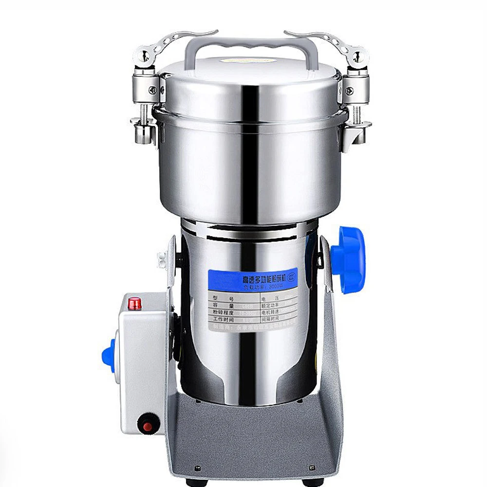 Spice Coffee Grinder Food Herbal Crusher 800g Swing Type Grains High Speed Intelligent Spices Beans Crusher Coffee Grinder 3