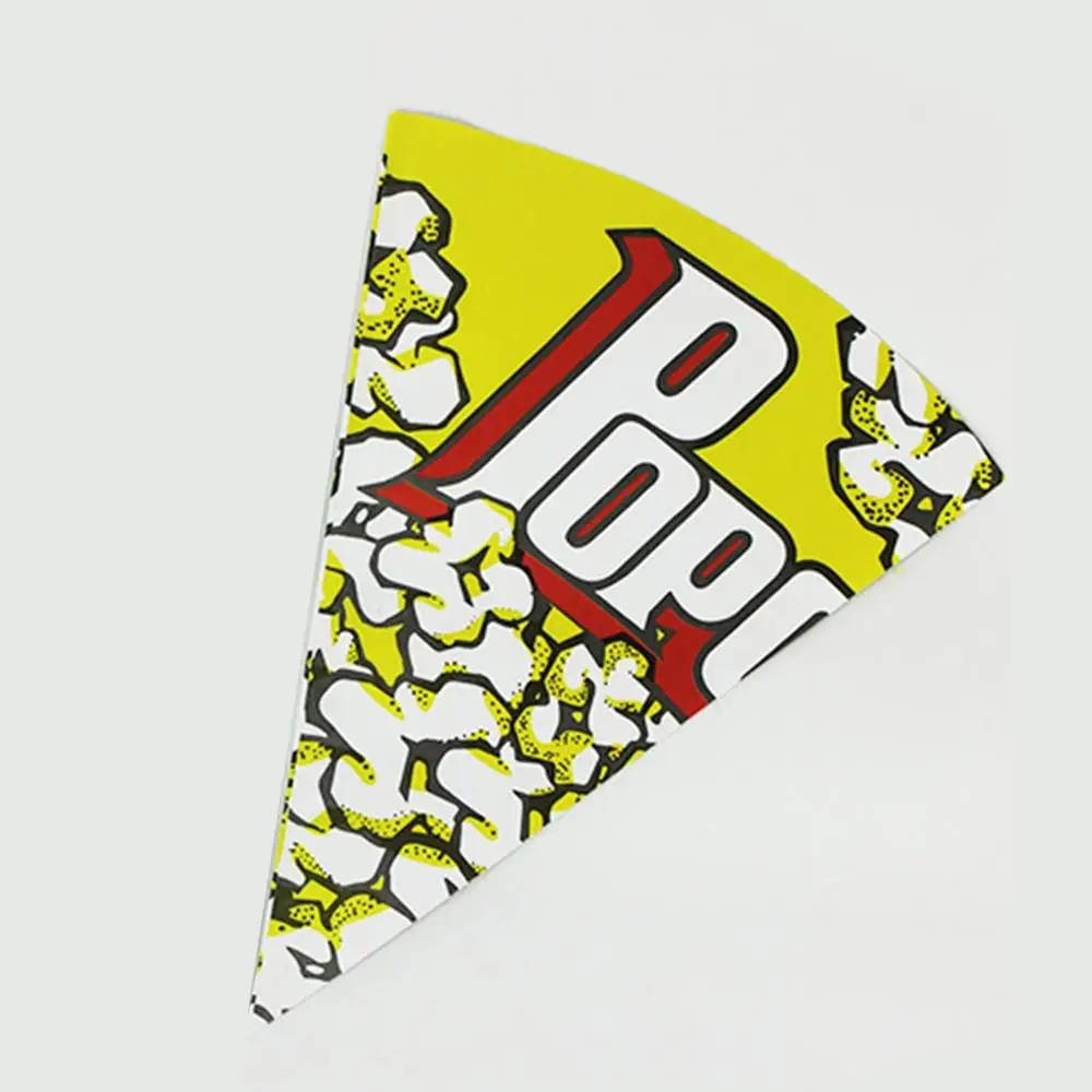 Портативный милый простой специальный бумажный пакет сумка для попкорна на