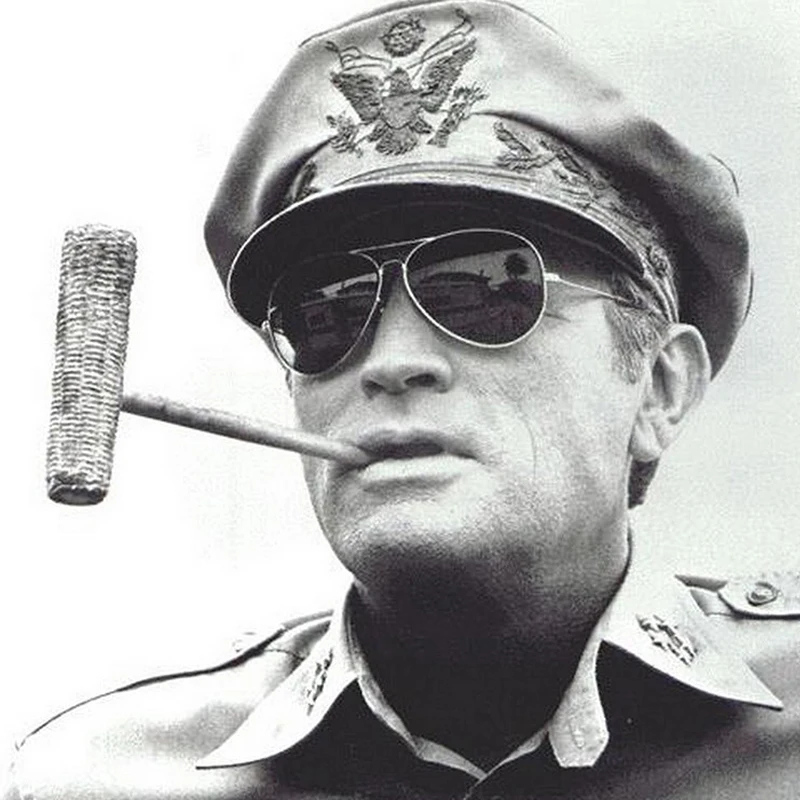 Роскошные армейские военные MacArthur авиационный стиль AO General солнцезащитные очки es американские оптические линзы из стекла мужские солнцезащитные очки es Oculos De Sol