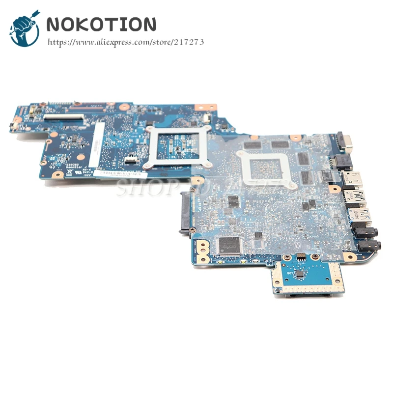 NOKOTION Фирменная новинка PC основная плата для Toshiba Satellite C870 L870 материнская плата H000043490 HM76 DDR3 HD7600M видеокарта