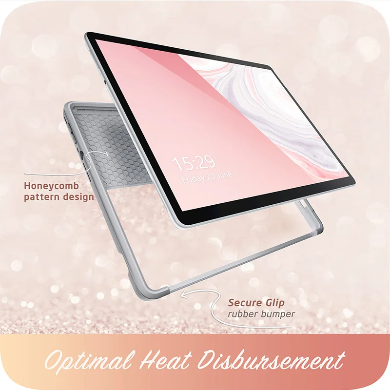para Microsoft Surface Pro Case 2023 I-blason Cosmo Fino Glitter Capa Protetora para Carros Case Compatível com tipo Teclado - Imagem 5