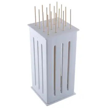 

16 Bamboo BBQ Satay Kebab Shish Maker Skewers Grill Meat Cutter Spiedini