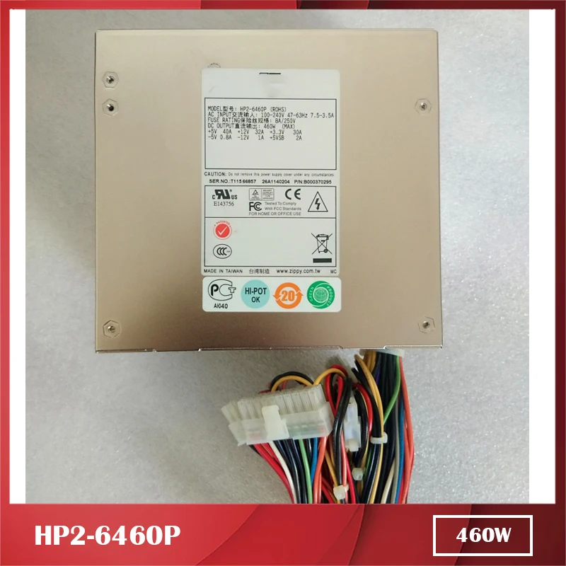 

Server Power Supply for Zippy HP2-6460P 460W,Tested Before Shipment.
