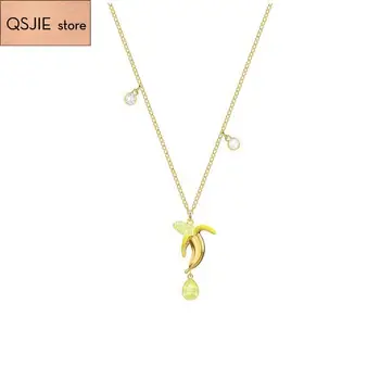 

QSJIE High quality SWA innovation lovely banana. Women's Necklace