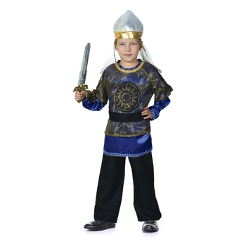 

Carnival costume "Bogatyr Dobrynya Nikitich", b. 34, height 134 cm, blue