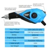 TASP 220V Electric Engraving Pen Variable Speed Engraver for Steel Metal Glass Wood Plastic Power Tool & Tungsten Carbide Tips 3