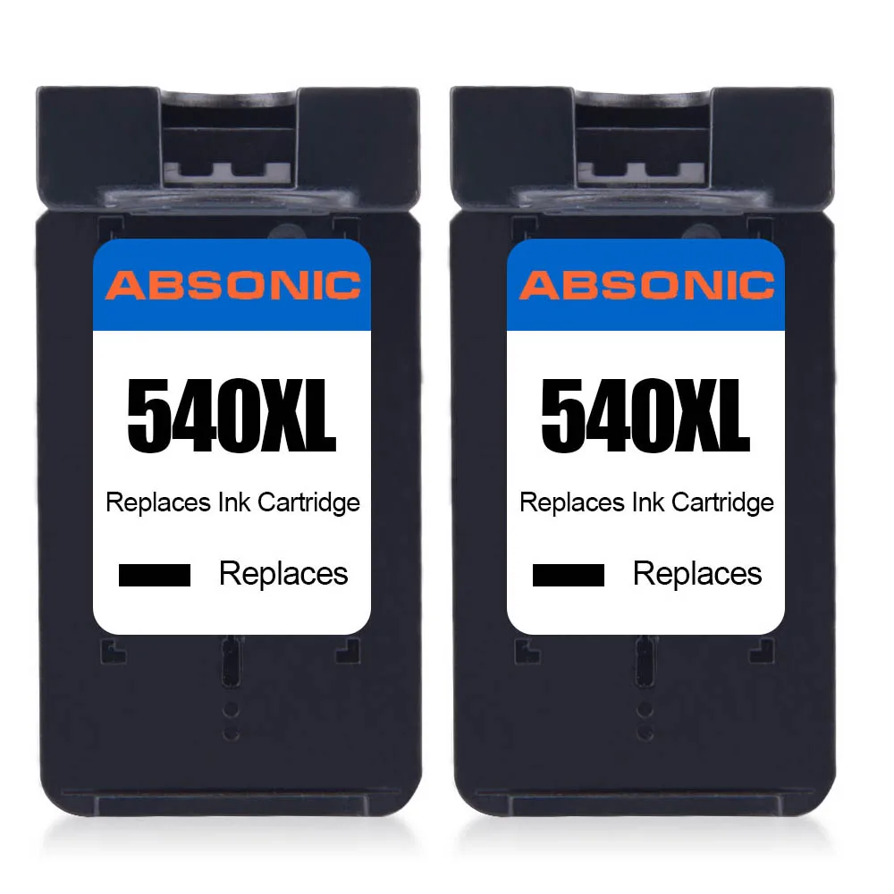 2PCS-540XL Black 2 шт. 540XL PG540XL Замена для Canon 541XL CL541XL чернильный картридж расходные материалы для принтера Canon Pixma MG4250 MX375 MX435 MX515 MG3500 - Color: 2PCS-540XL Black
