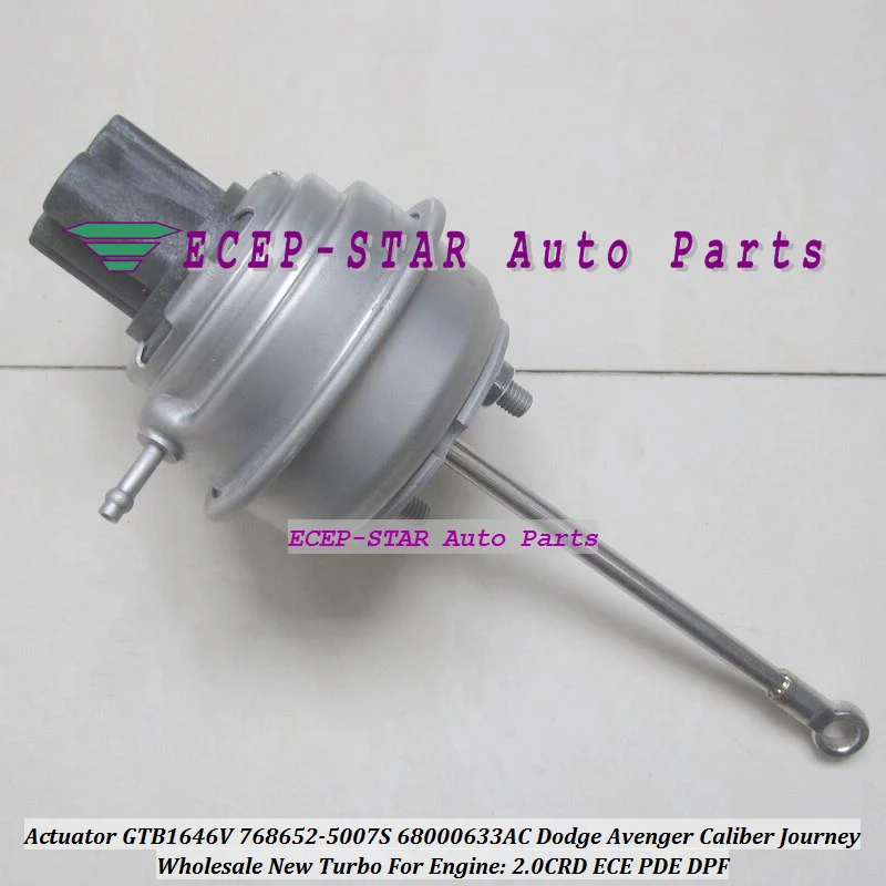 Электронный привод Turbo wastegate GTB1646V 768652 768652-5007S 68000633AC Для Dodge Avenger Caliber Journey 2.0CRD ECE PDE DPF |