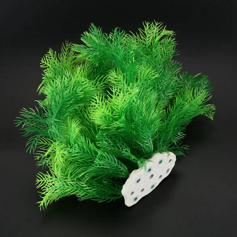 New-30cm пластиковые искусственные растения для аквариумных рыб