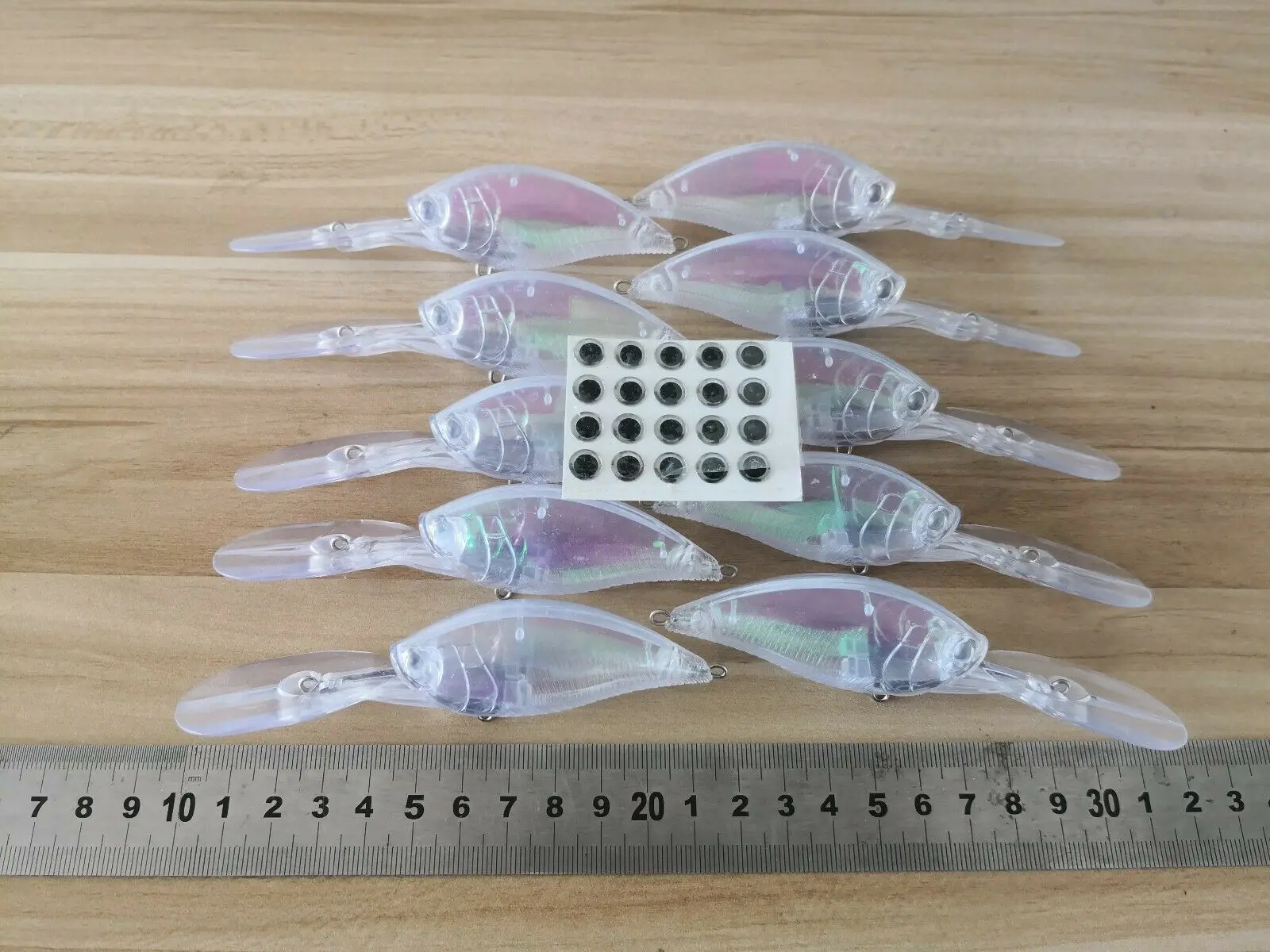 10pcs Unpainted Crank bait Fishing Lure Body 4 3/4 Inch 2/3 OZ Blank lures 8333 | Спорт и развлечения