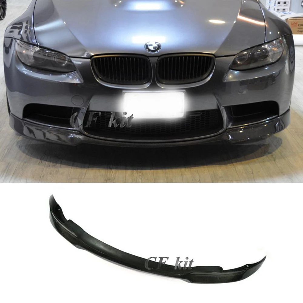 CF Kit Carbon Fiber Front Lip Bumper Spoiler Protector For BMW 3 Series E92 E93 M3 2008-2013 Car Styling | Автомобили и мотоциклы