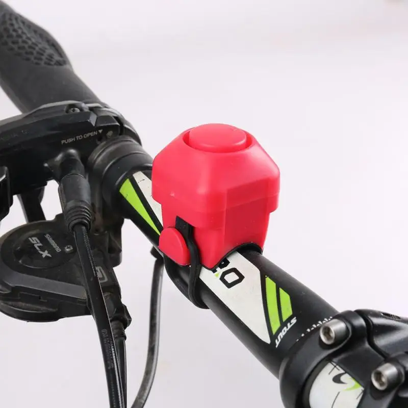 Klaxon de vélo à 6 LED, 4 tons, guidon, sons clair... - Grandado