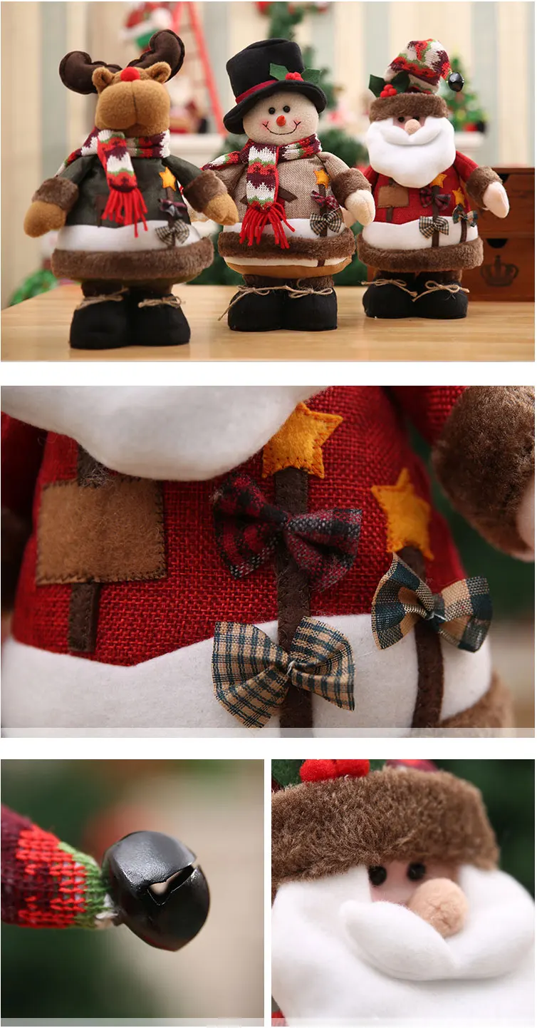 Рождественский снеговик, лось, стоячий подарок, Санта-Клаус, украшение, отель, торговый центр, рождественские украшения, подарки