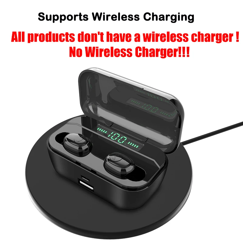 Cigfun G6S Bluetooth наушники Tws беспроводные наушники 8D стерео гарнитура с микрофоном IPX7 водонепроницаемые наушники для iphone 11 huawei
